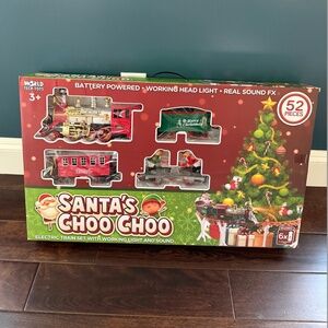 World Tech Santa's Choo Choo Train - Battery Operated